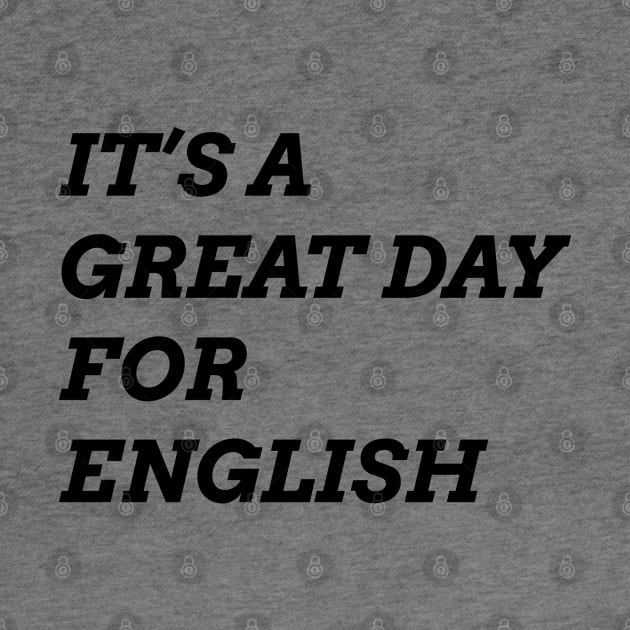 It's A Great Day for English 1 by ahmadzakiramadhan